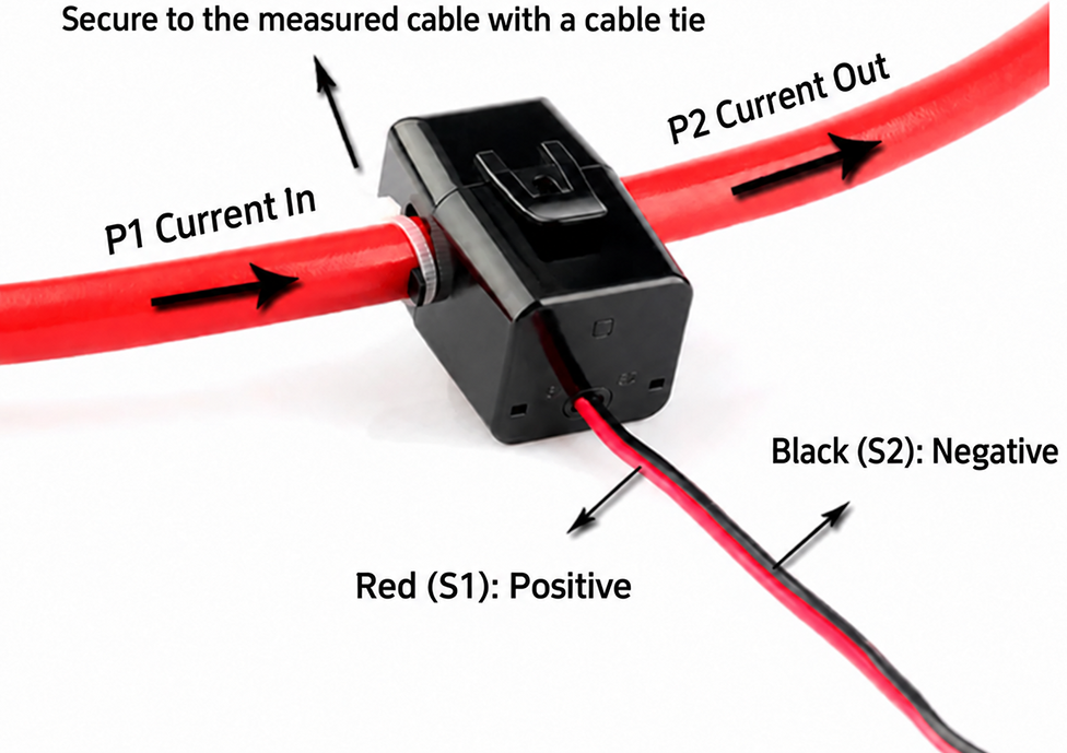 CT Clamp Sensor For KinCony Energy Meter Module