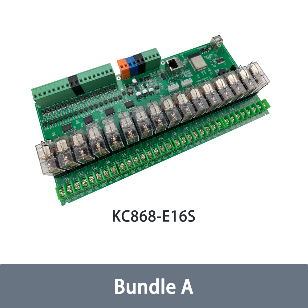 KC868-E16S ESP32 DIN Rail Relay Module
