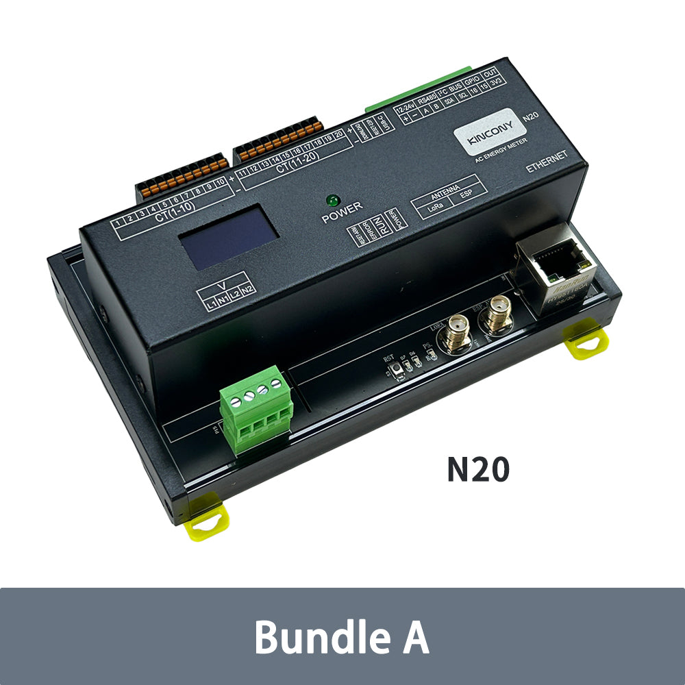 20 Channel ESP32 AC LoRa Energy Meter – N20
