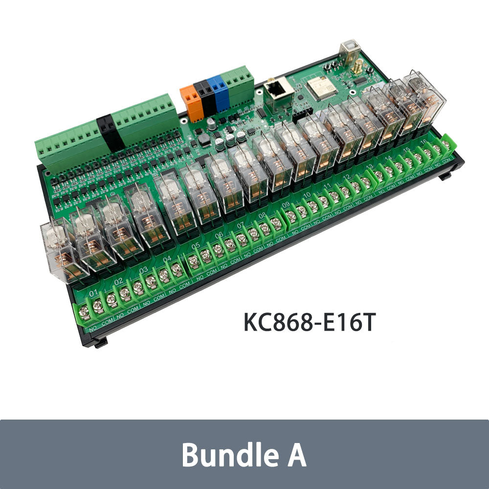 KC868-E16T ESP32 Tuya DIN Rail Relay Module