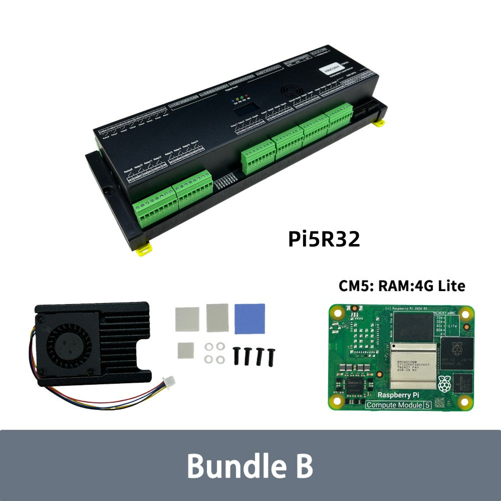 Raspberry Pi CM5 Relay Controller for Smart Home & Industrial Automation - KinCony Pi5R32