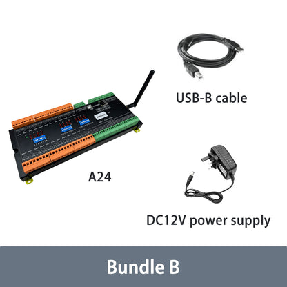 KinCony A24 ESP32 K-Type Thermocouple 24CH Relay Module