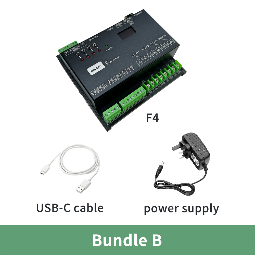 KinCony F4 4CH ESP32-S3 Removable Relay board