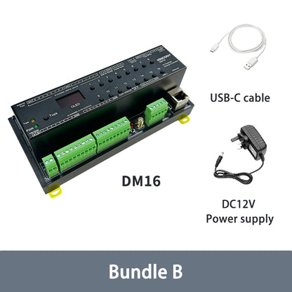 ESP32S3 Dimmer Module – DM16 (16CH Dimmer)