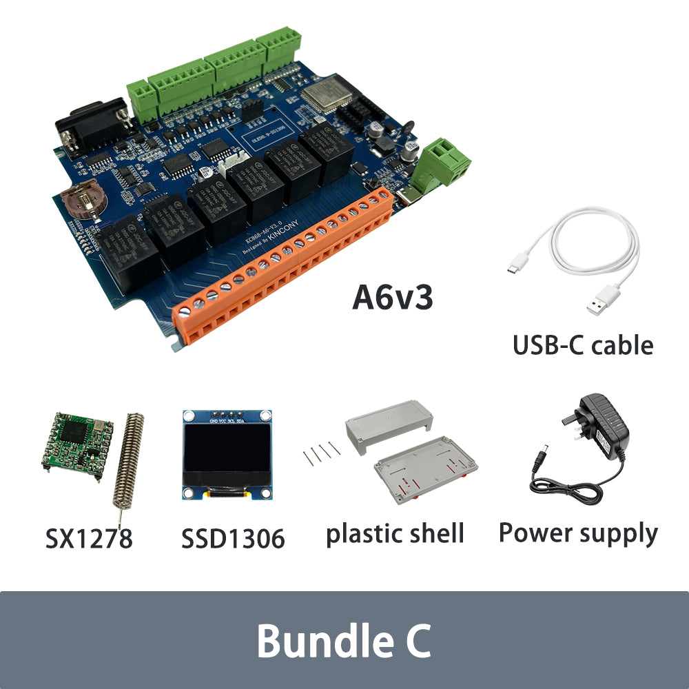 KC868-A6v3 ESP32-S3 6 channel LoRa relay module