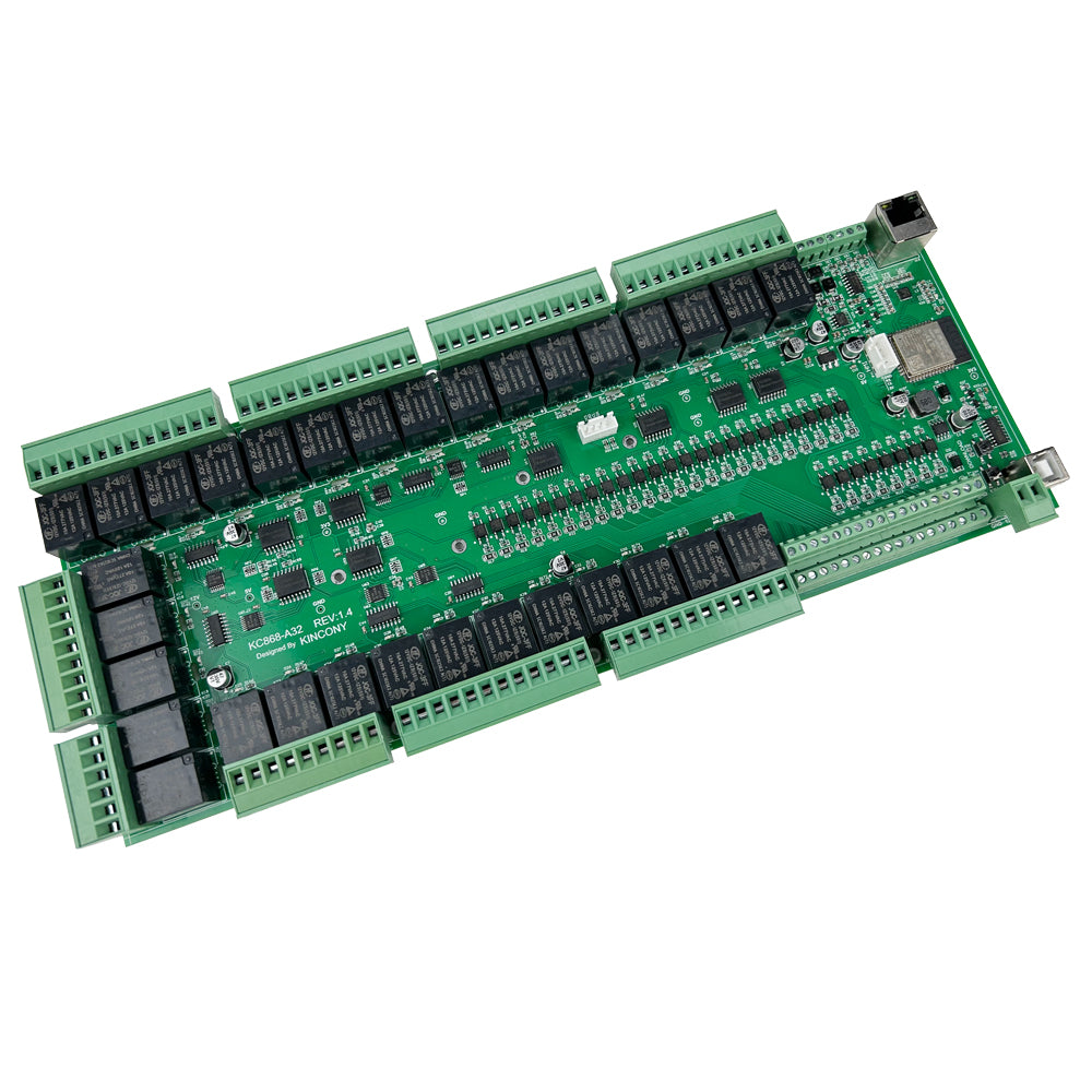 KC868-A32 Arduino ESP32 32 Channel Relay Module – KinCony IoT
