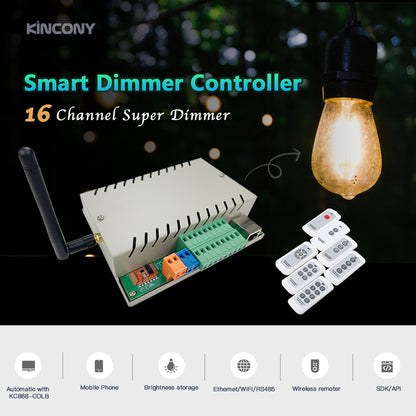 KC868-D16 16 Channel Tuya Dimmer Module