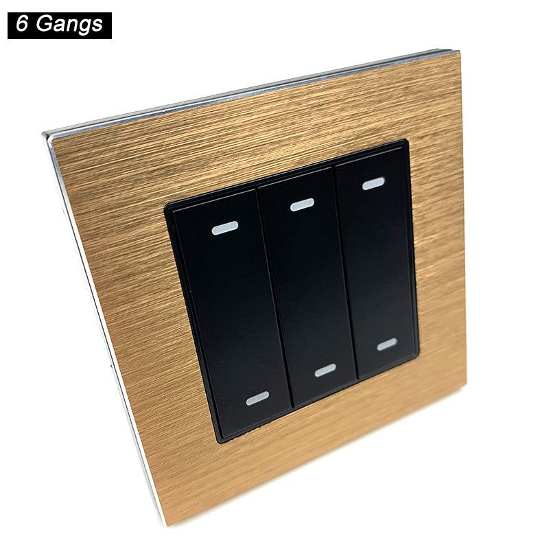 momentary wall switch panel (push button)